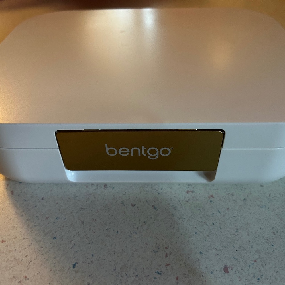 Bento modern white lunch box